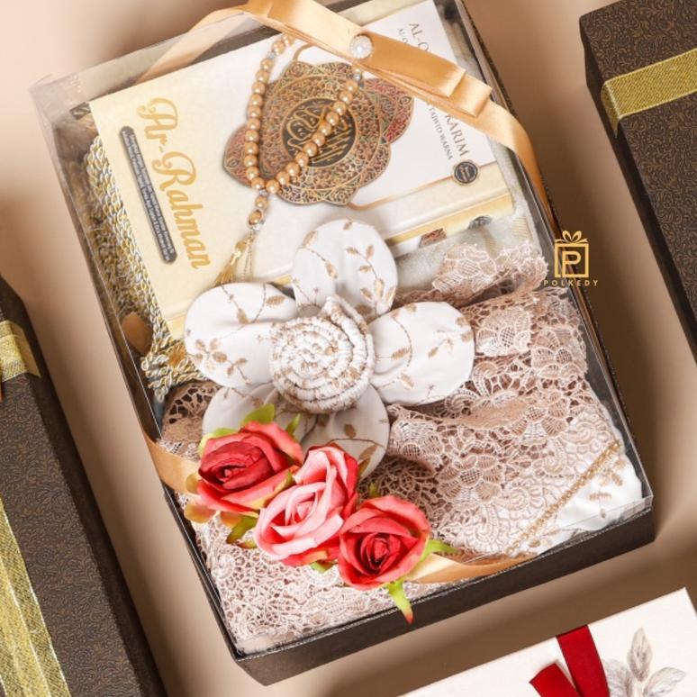 Paket Seserahan Pernikahan Komplit Alat Sholat Mukena Mahar