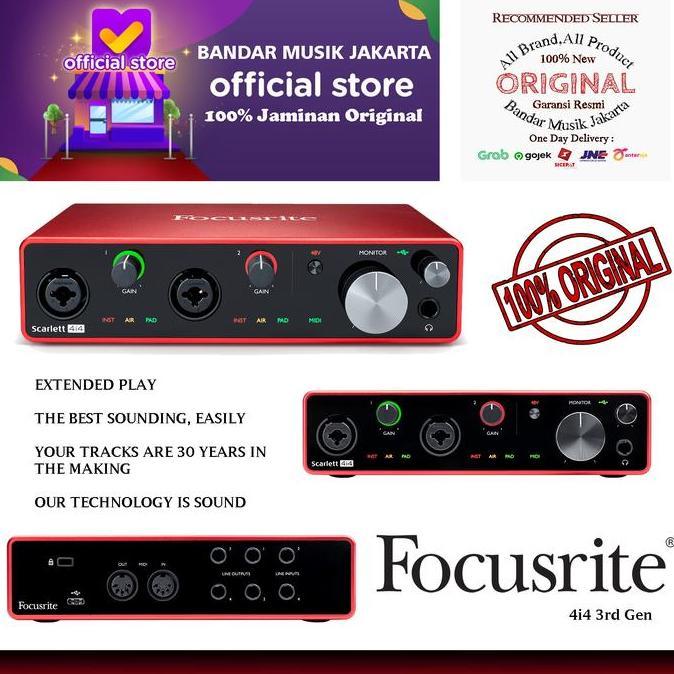 Focusrite 4i4 Soundcard Audio Interface