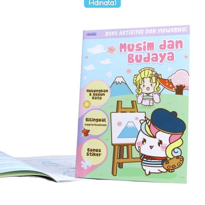Mokonya Activity Book L 2450-9842 / Buku Aktifitas / Buku Mewarnai / Buku Anak / Buku Edukasi