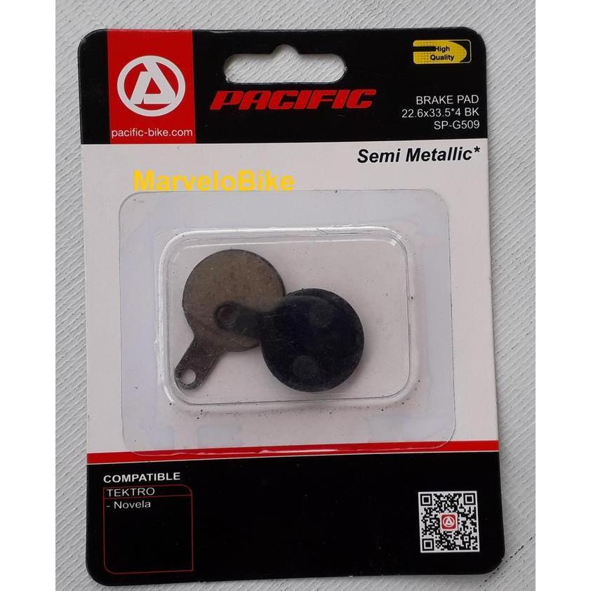 Brake Pad Kampas Rem Cakram Sepeda Pacific G509 Bulat