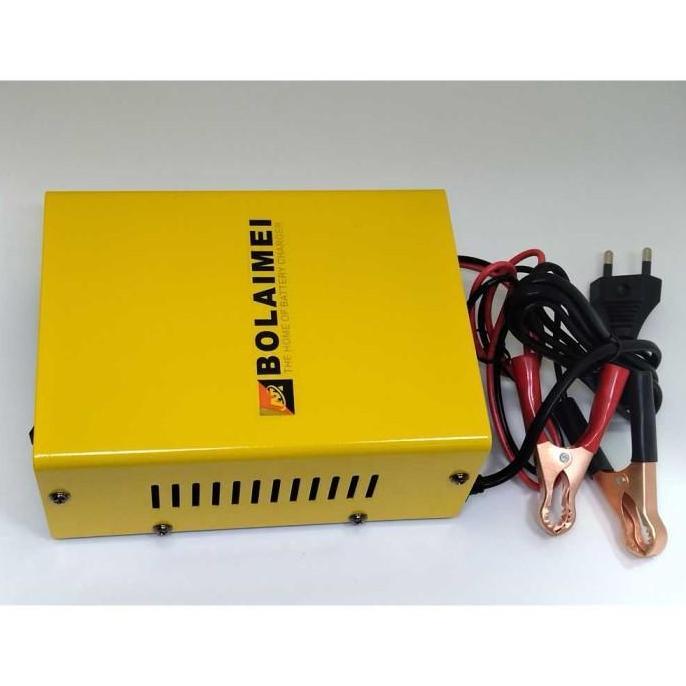 Charger Aki 10A 12V 24V - 200 AH Mobil Motor Otomatis Repair 250 W