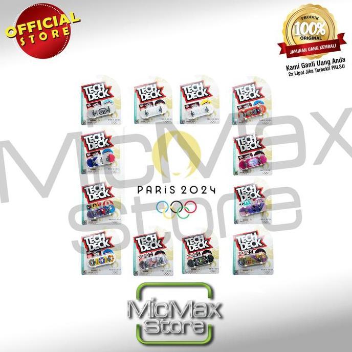 Tech Deck 96mm PARIS 2024 Single Fingerboards 13600