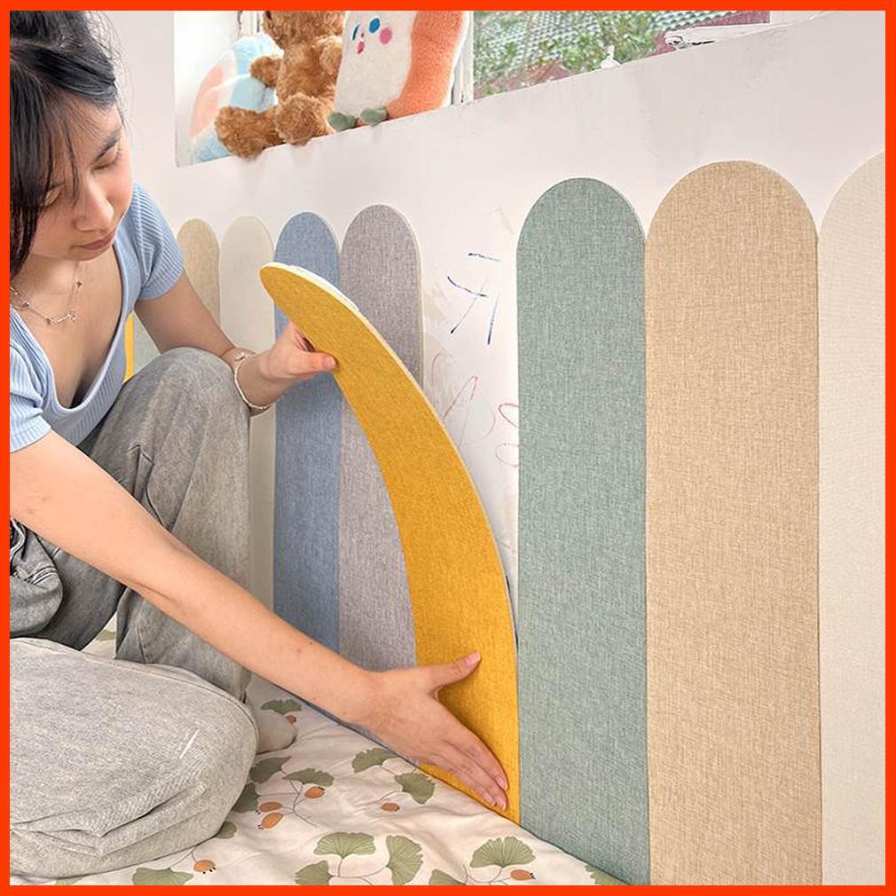 HEMAT WALLPAPER HOME OFFCIAL STORE - Wallpaper Foam Tahan Lembab, Aman untuk Anak, Stiker Dinding Te