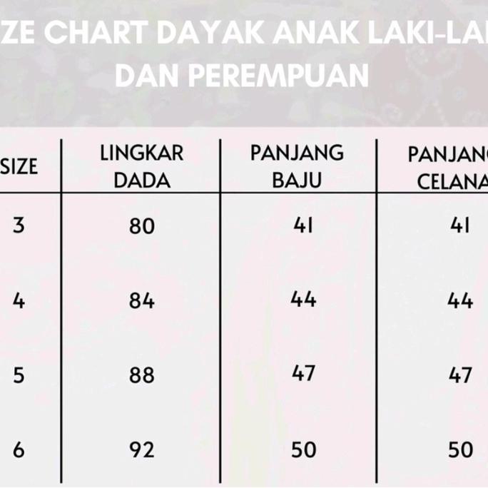 Baju Adat Anak Kalimantan Timur & Dayak
