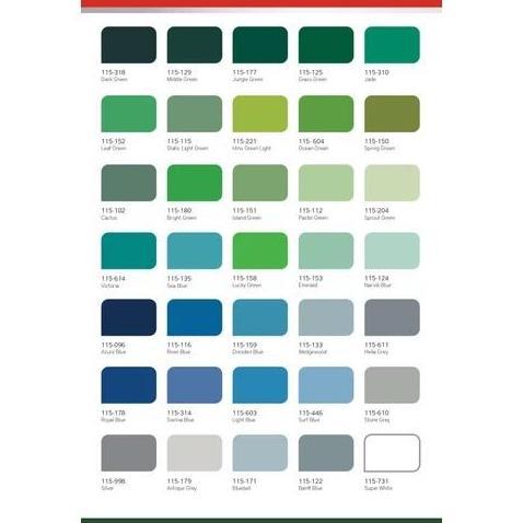 KANSAI FTALIT KF-152 LEAF GREEN CAT BESI KAYU WARNA HIJAU