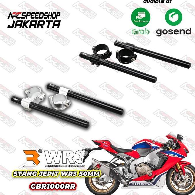Stang Clip On / Stang Jepit WR3 50mm Honda CBR 1000