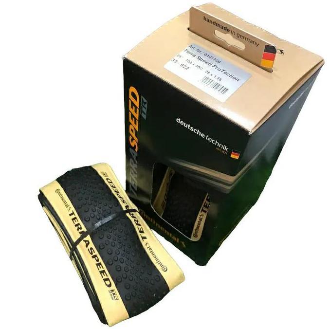 BAN CONTINENTAL TERRA SPEED TR PROTECTION 700x35C / 650Bx40 BLACK CREAM / BAN LUAR 650Bx40 / 700x35C