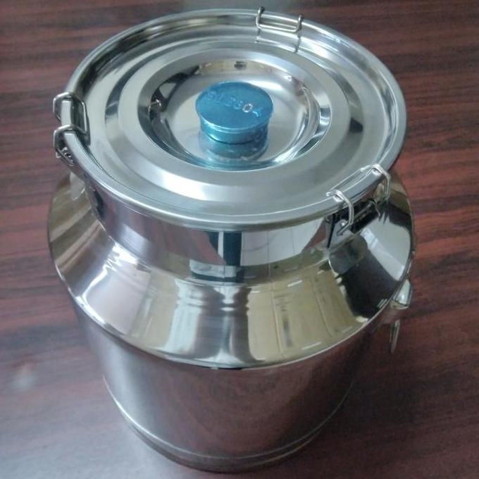 Milk Can Stainless Steel Sus - 4,8,15,20,25,40,45 liter -