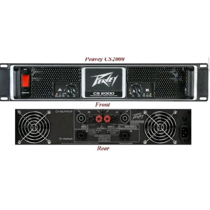 Promo Power Amplifier Peavey Cs2000 Cs 2000