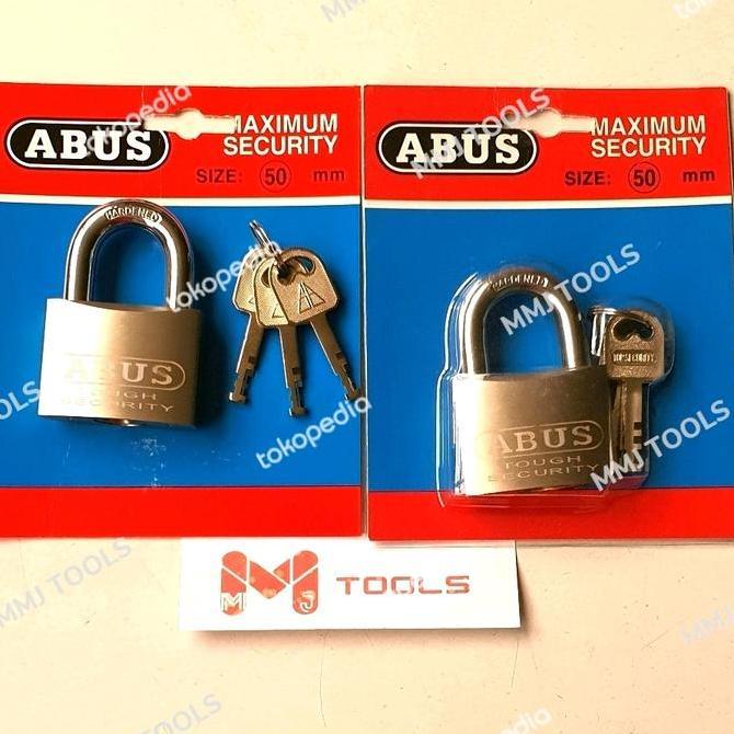 Ready Gembok ABUS 50mm pendek - ABUS Gembok 50mm leher pendek