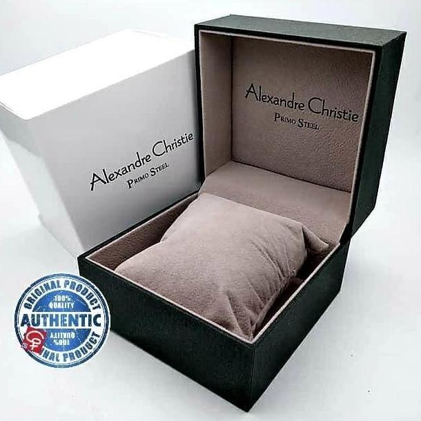 Jam Tangan Pria wanita Alexandre Christie AC 1035 AC1035 ac1027 ac 1027 Rosegold White Original wate