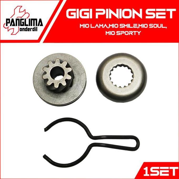 Gigi Pinion Set Mio Lama Soul Smile Sporty Gear Kick Starter Stater