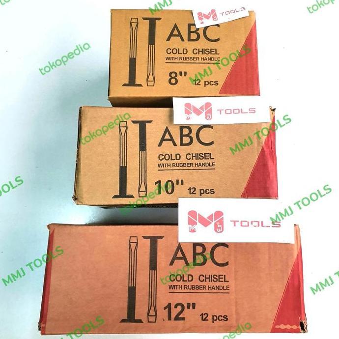 Ready Pahat Beton Topi ABC 10" Harga per lusin - Pahat Tembok Besi Topi