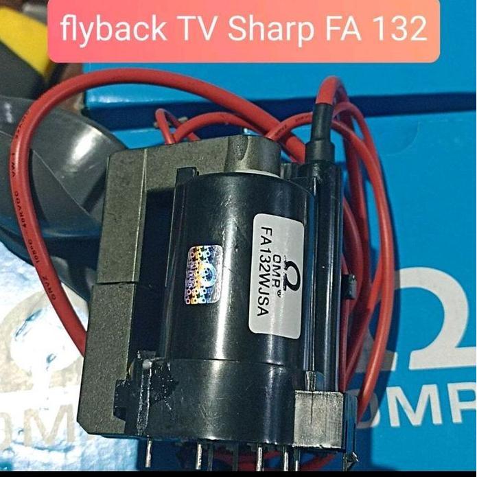 PLAYBACK FLYBACK TV SHARP FA132 FA 132 RTRNFA132WJZZ FA132WJSA OMR