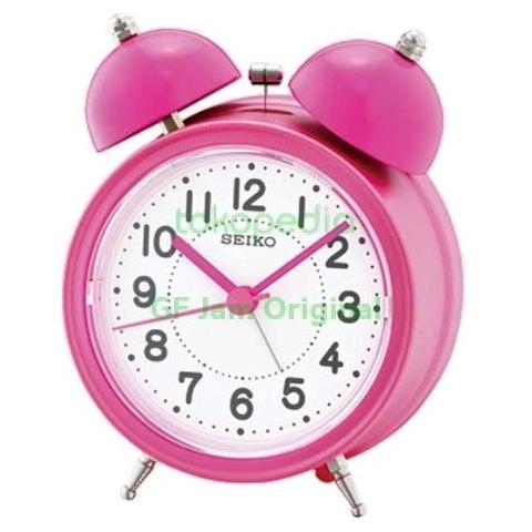 JAM MEJA CLOCK BEKER WEKER SEIKO QHK035 QHK 035 KRING RING ORIGINAL