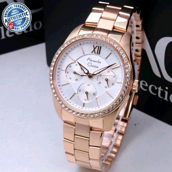 ALEXANDRE CHRISTIE AC2827 AC 2827  JAM WANITA ORIGINAL