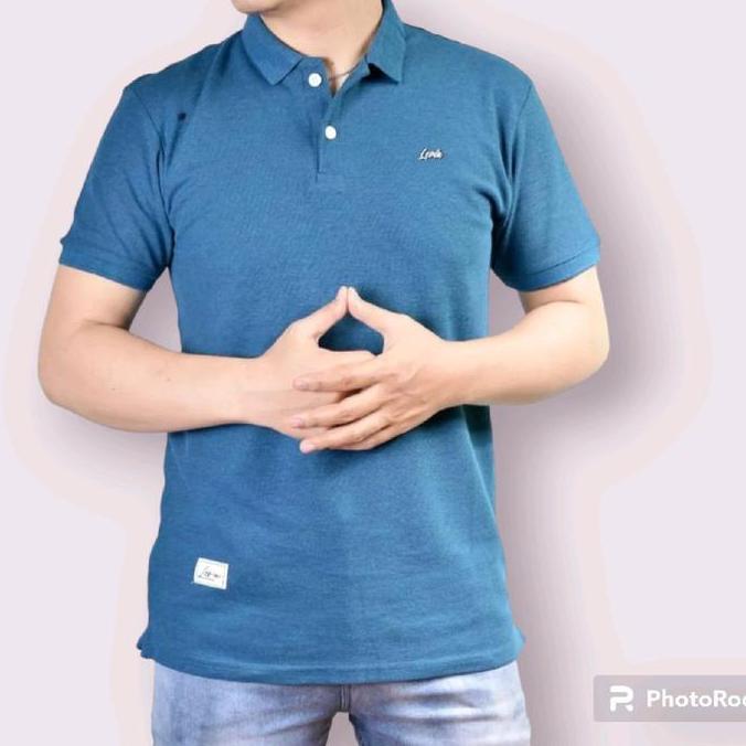 BELI Kaos Kerah Pria Dewasa Keren Polo T-shirt Premium Terbaru Katun Basic Formal  Simple Baju Casua