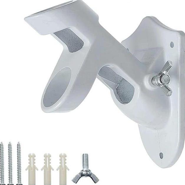 Penyangga Tiang Bendera / Holder tiang bendera bahan aluminium