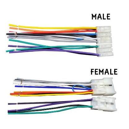 Soket Audio Head Unit Mobil Kabel Soket Male Female Unit Oem Toyota