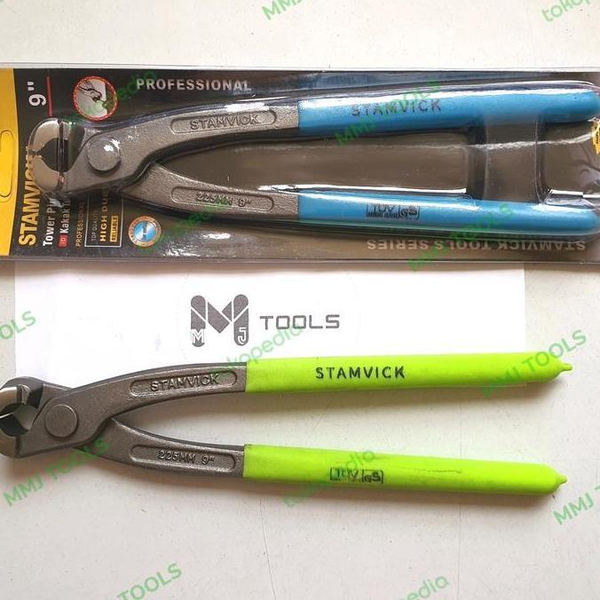 Ready Tang gegep STAMVICK 9" - Tang kakak tua STAMVICK 9" - Tower Pincer 9"