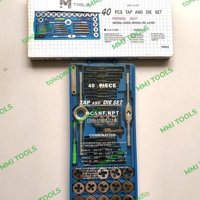 Ready Alat Mata Senai Set 40 pcs - Mata Senai Set