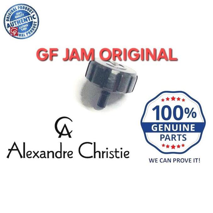 WATCH CROWN KNOP PUTARAN TOMBOL PUSH BUTTON JAM TANGAN ALEXANDRE CHRISTIE ORIGINAL SEMUA TYPE READY 