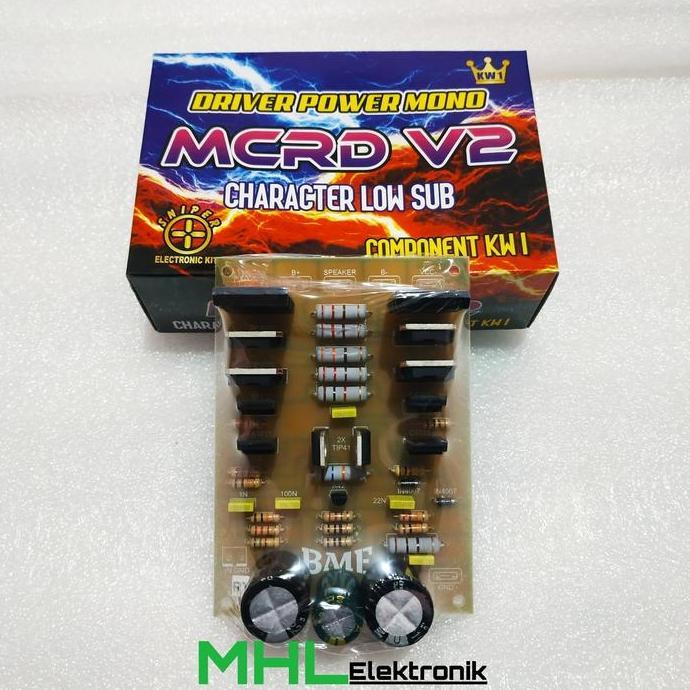Kualitas Terjamin Kit Driver Mono Mcrd V2 Low Sub By Bme