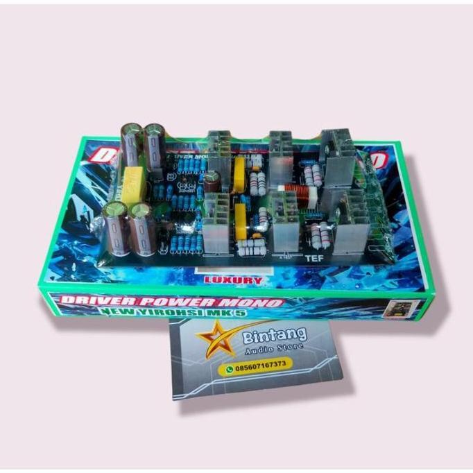 Promo Kit Power Driver Yiroshi Mk5 200-2000Watt Super Driver Yiroshi