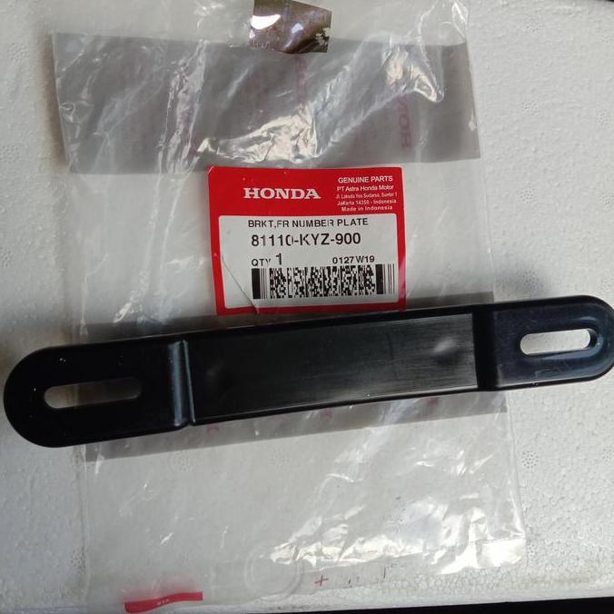 Bracket dudukan plat Nomer Depan SUPRA GTR150 - SUPRA X125 HELM IN