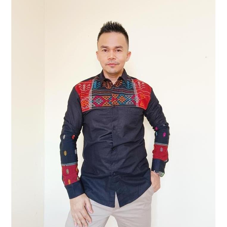 Kemeja Pria Ulos Batak Toba