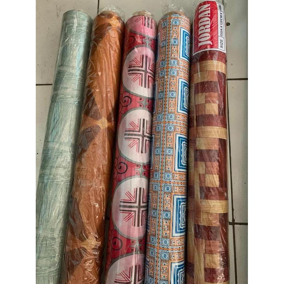 Promo Karpet Lantai Pvc Roll Karpet Plastik Karpet Rollan Karpet Meteran Taplak Meja(1 Roll) Cod