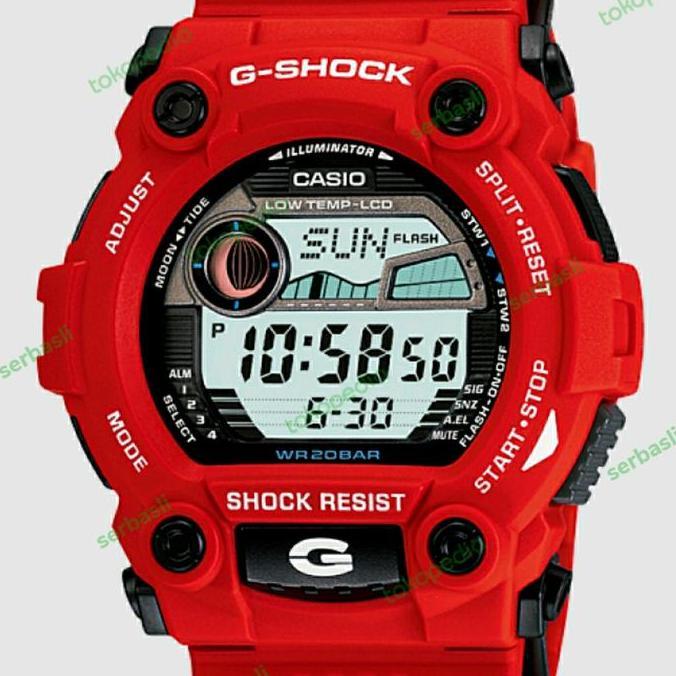 JAM CASIO GSHOCK G7900 / G-7900A-4DR DIGITAL ORIGINAL BERGARANSI