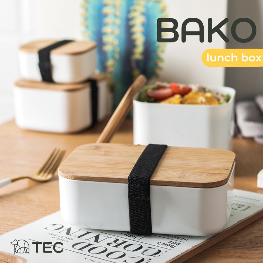 Kotak Makan TEC BAKO Bento Box Kotak makanan Bekal Makanan Kotak Penyimpanan Makanan Lunch box Kotak
