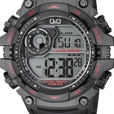 Q&Q QQ Digital Jam Tangan Pria Hitam M157J002Y Original