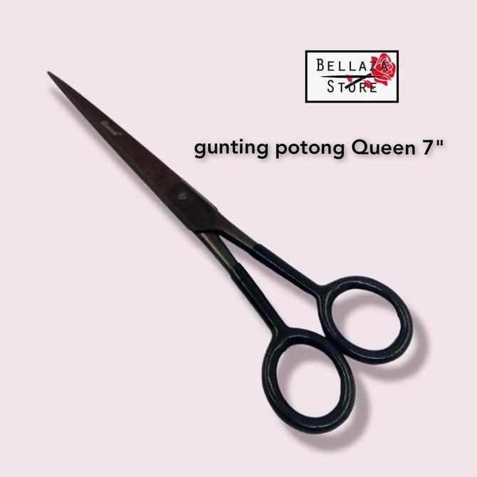 Gunting Potong Queen 7 inch / Gunting Pangkas Rambut