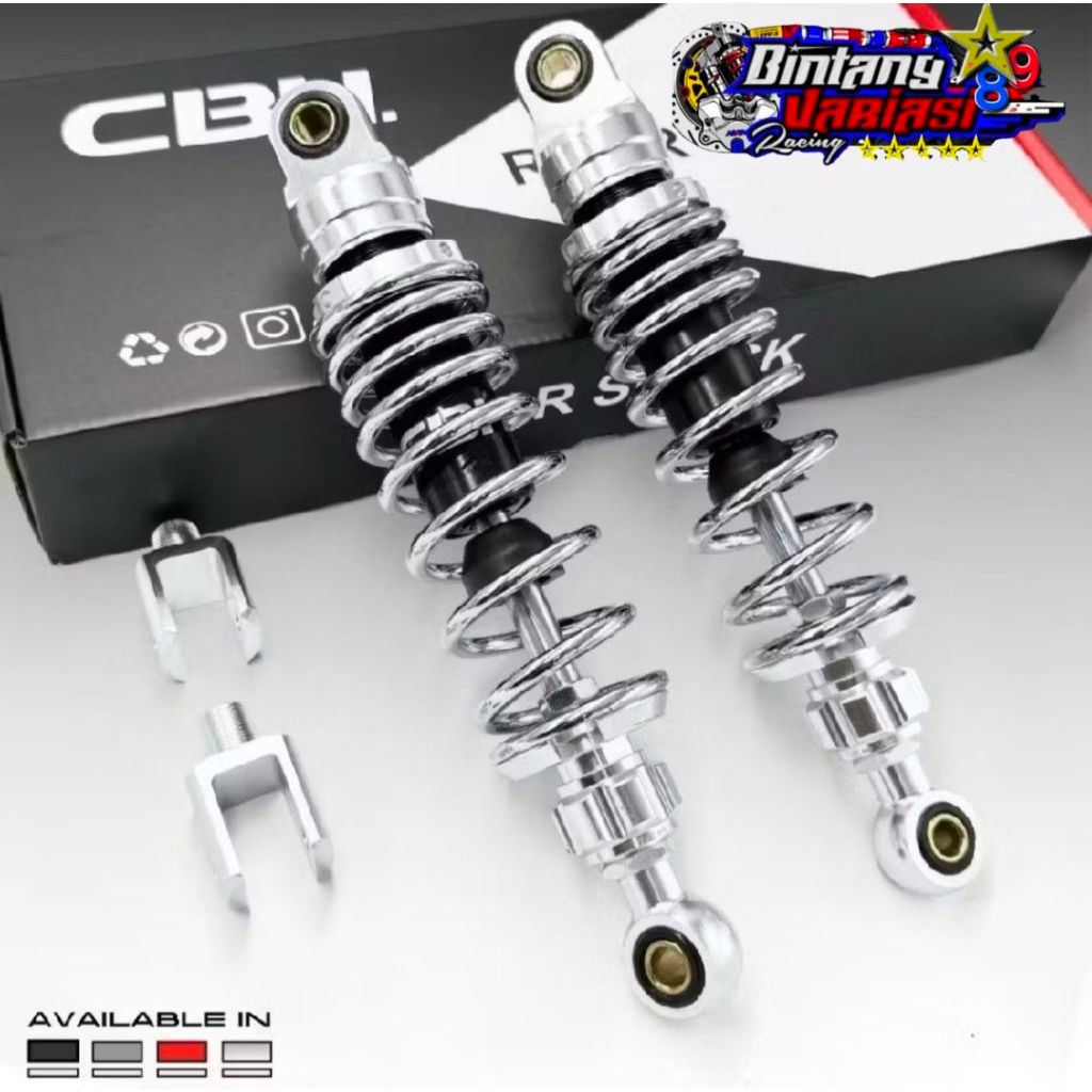 NEW DOUBLE SHOCK ~ SHOCKBREAKER CBH.RACING MODEL KTC RAZOR PRO DOUBLE NON-TABUNG UK 280MM -305MM -32