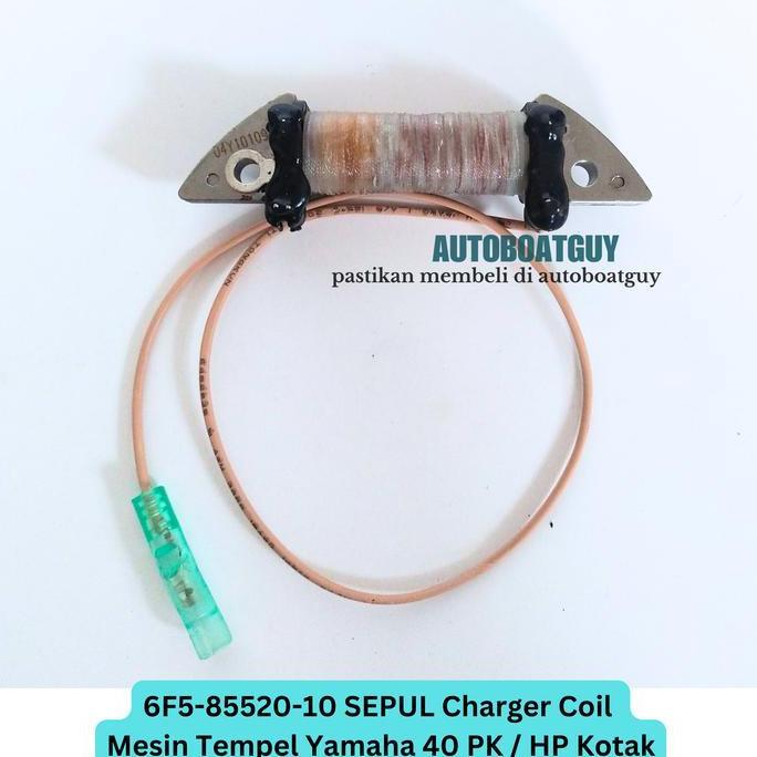 6F5-85520-10 SEPUL Charger Coil Mesin Tempel Yamaha 40 PK / HP Kotak