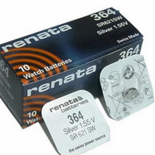 Baterai Jam Tangan Edifice EF-305 EF-305D Renata 364 SR621SW Original