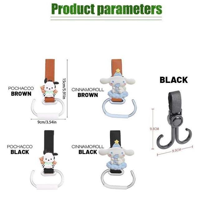 SESARKAL Gantungan Barang Sepeda Listrik Hanger Hook Cantolan Serbaguna / Gantungan Cantolan Barang 