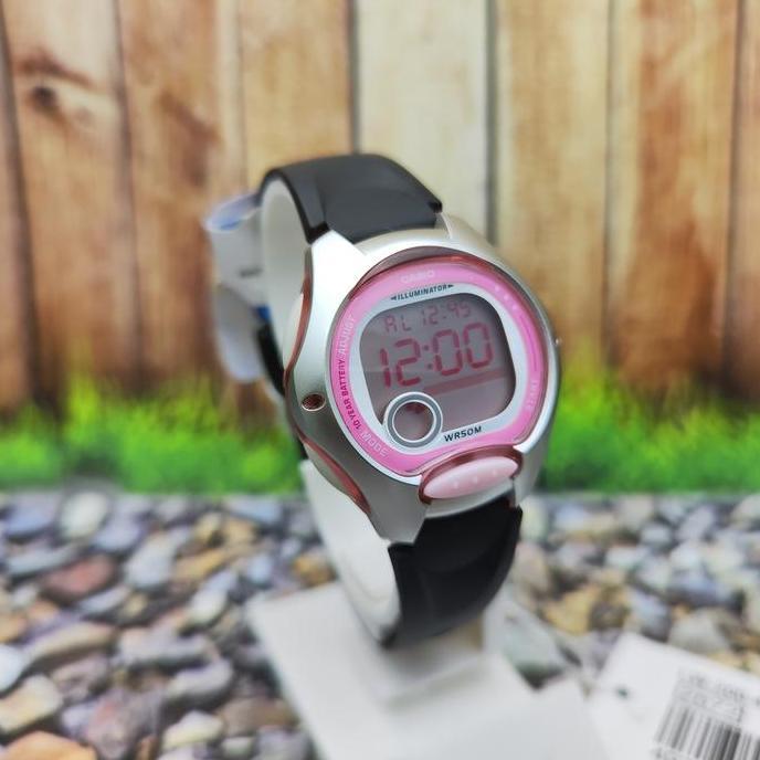Casio Digital Jam Tangan Wanita Karet LW-200 Custom Original