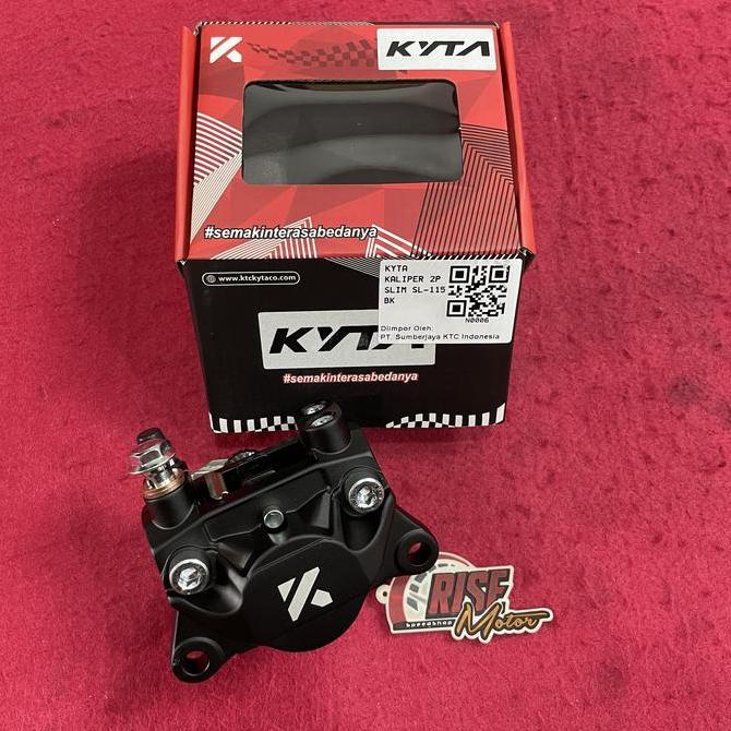 Kaliper KTC 2 piston slim hitam