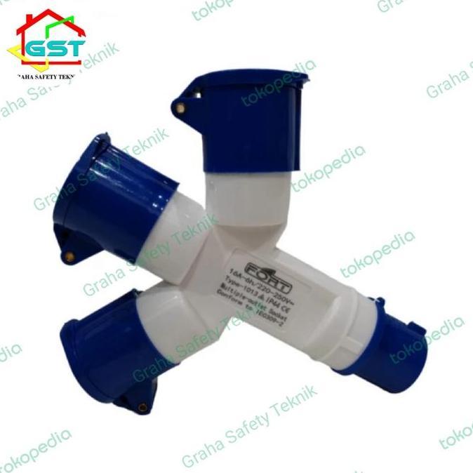 Ready industrial plug & socket cabang 3 16a model legrand
