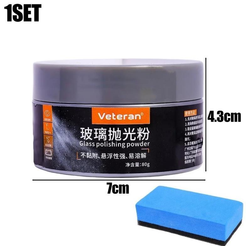 BESTPROMO 80G PENGHILANG GORES KACA MOBIL POLES KACA MOBIL BARET GORESAN KACA MOBIL CERIUM OXIDE PEN