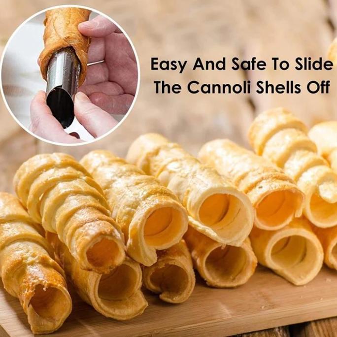 GERAMANK Cetakan Croissant / Cetakan Canoli / Cetakan Puff Pastry / Cetakan Horn Pastry