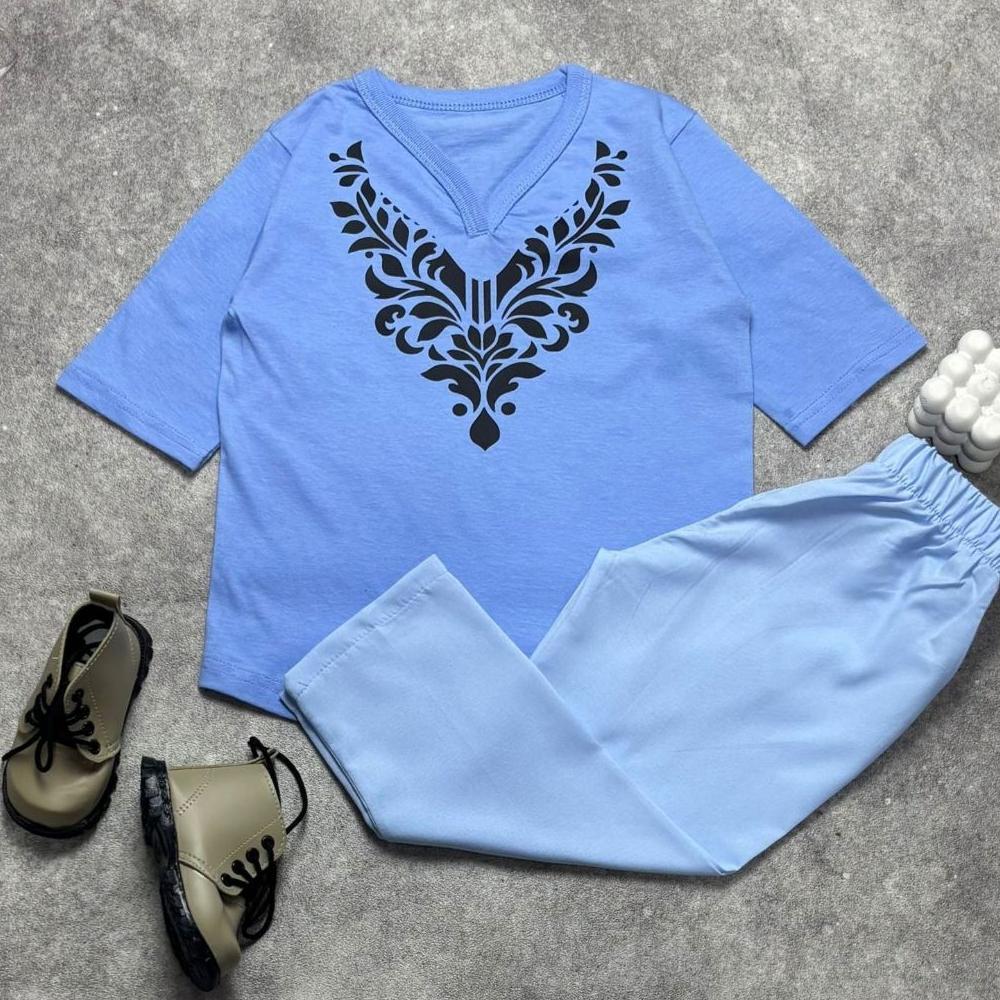 TERBARU KK.KIDS SETELAN KAOS KOKO / KURTA ANAK DAN CELANA PANJANG COWOK USIA 1-10TH//BAJU KAOS MUSLI