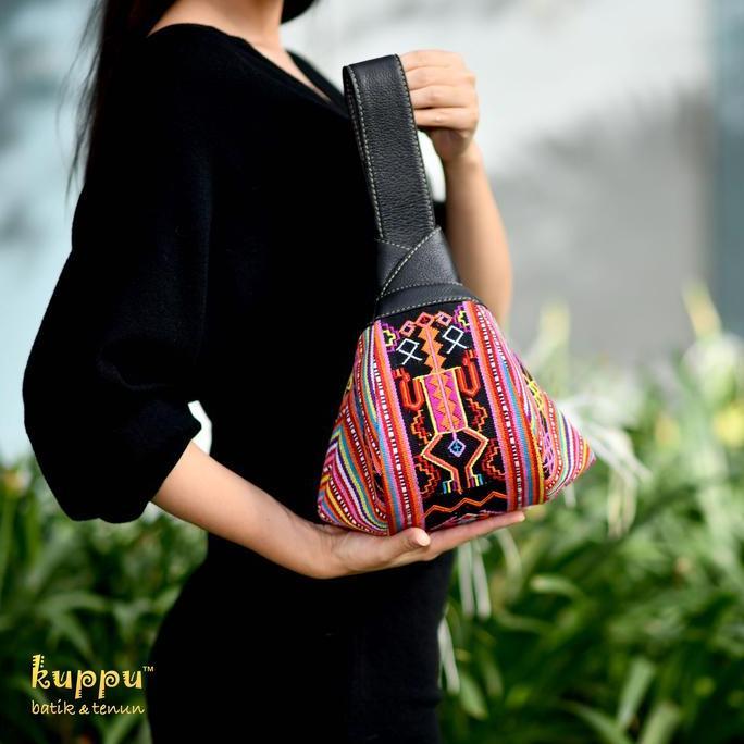 Knot bag by Kuppu Batik Tenun MS