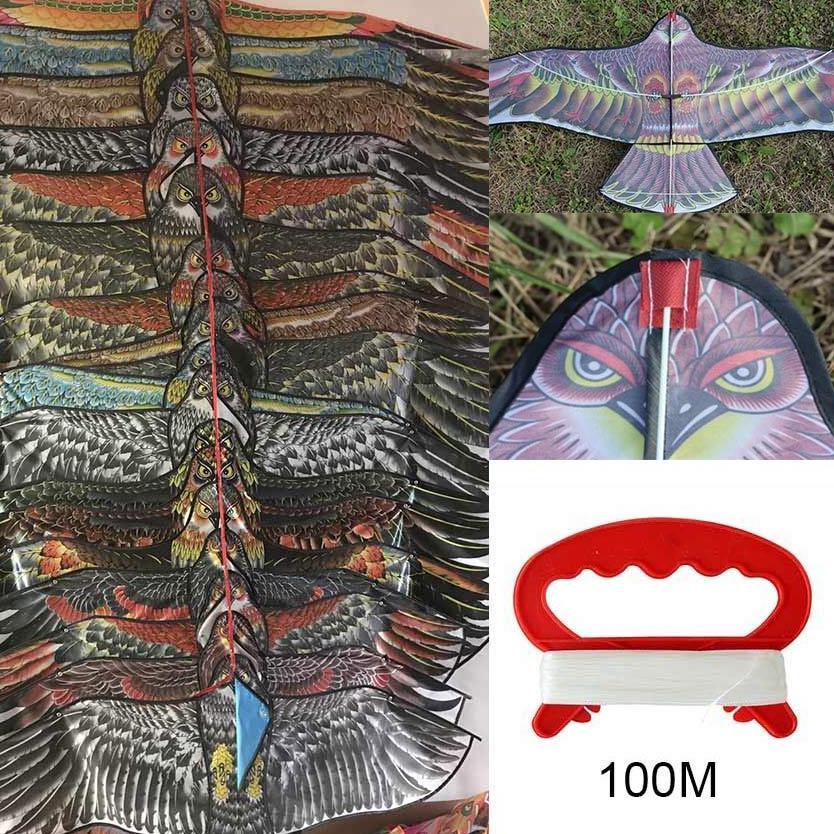 LUXIVAGALLERY 1.2/1.7 M LAYANGAN ELANG JUMBO MAINAN LAYANG LAYANG ANAK KE LAYANGAN LAYANGLAYANG NAGA