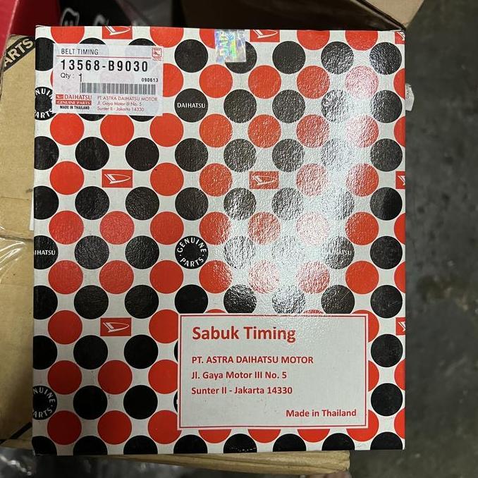 Timing Belt Zebra / Espass 1.3 - Sabuk Timing - Daihatsu