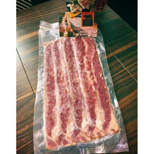 Smoked Beef Bacon Daging Sapi Asap 250gr GS