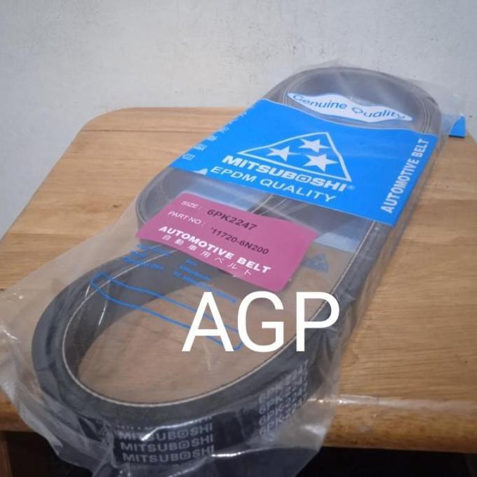 Van Belt Fan Belt 6Pk 2247 Xtrail X-Trail T30